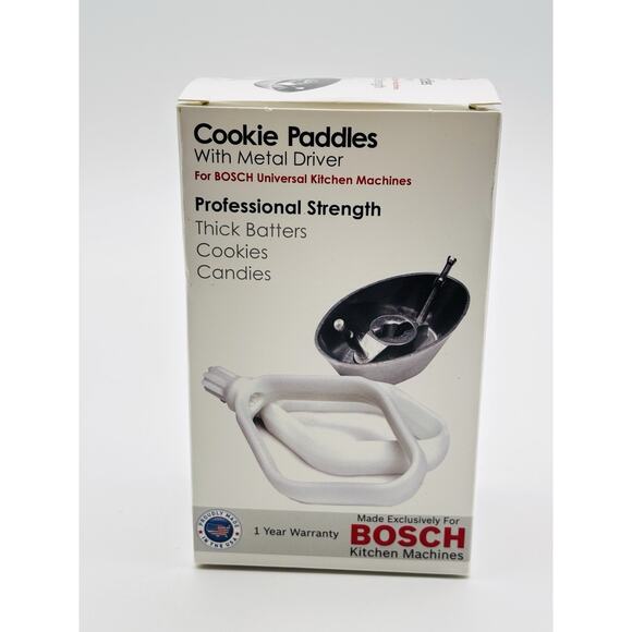 New Cake Paddles with Metal Whip Drive Compatible with Bosch Universal Mixers. - Picture 2 of 14